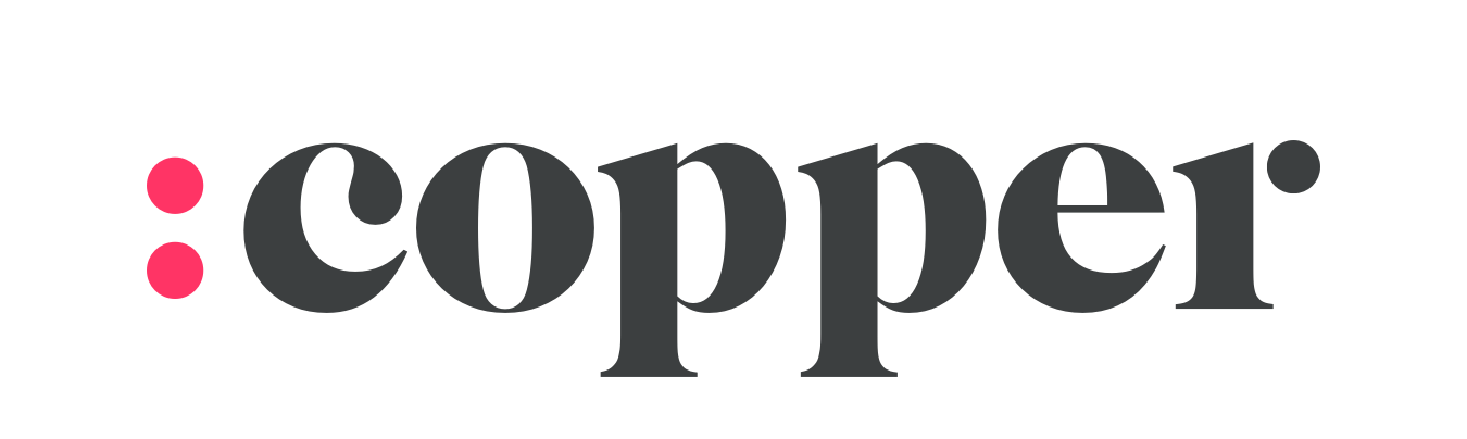 Icon logo dark copper